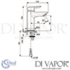 Ideal Standard Tesi Basin Mixer Dimensions